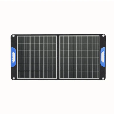 Whaylan-cargador de batería de coche de 10W, bolsas de Panel Solar flexibles y plegables portátiles con clips de batería de salida de 12V/5V CC